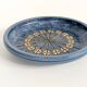 Mid-century ceramic plate signed Heinz Theo Dietz, Germany.