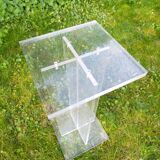 Pair of Plexiglas fifth wheel David lange