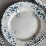 Lot of 7 flat plates Boulenger Choissy le Roi
