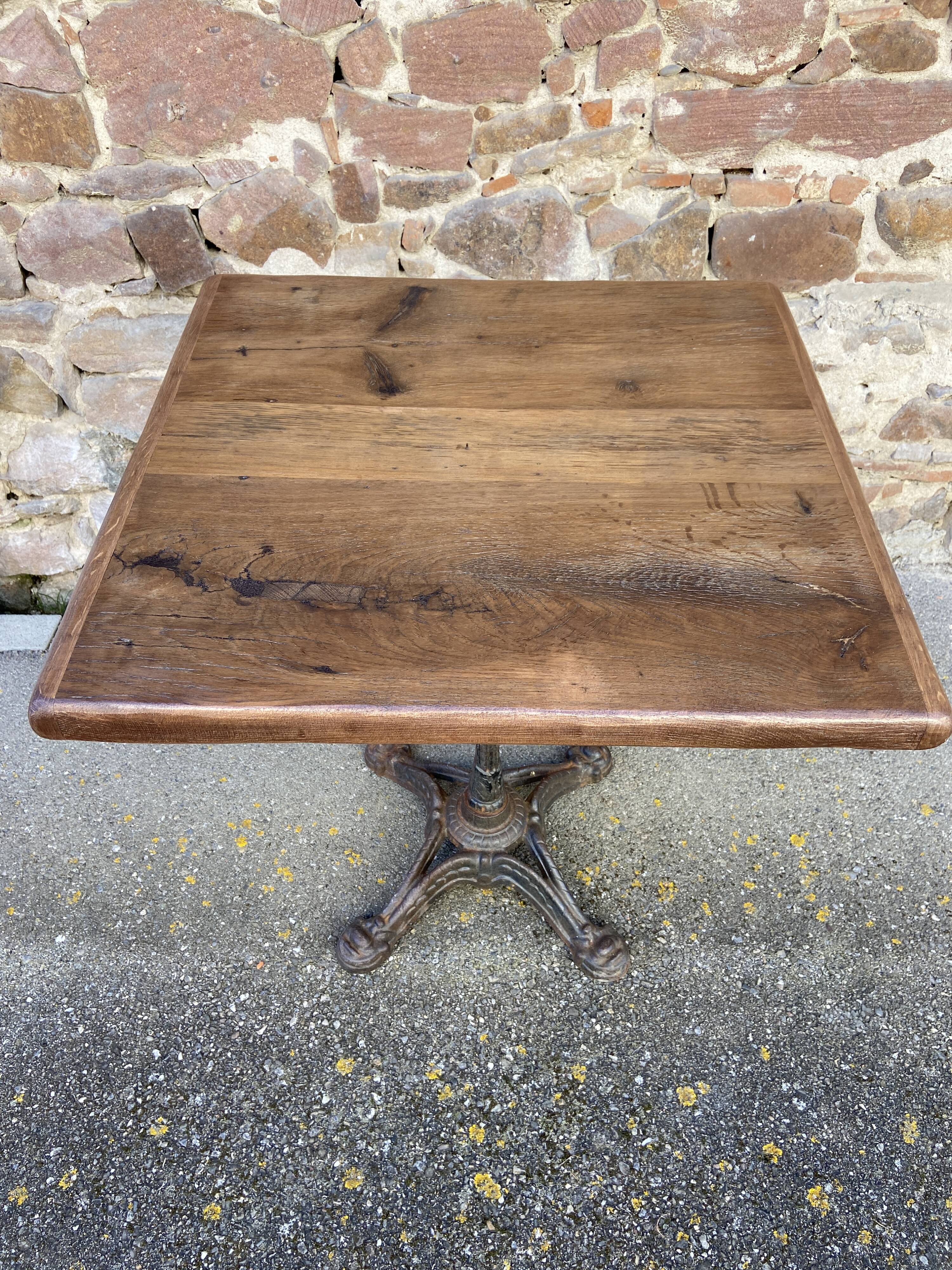 Vintage bistro coffee table