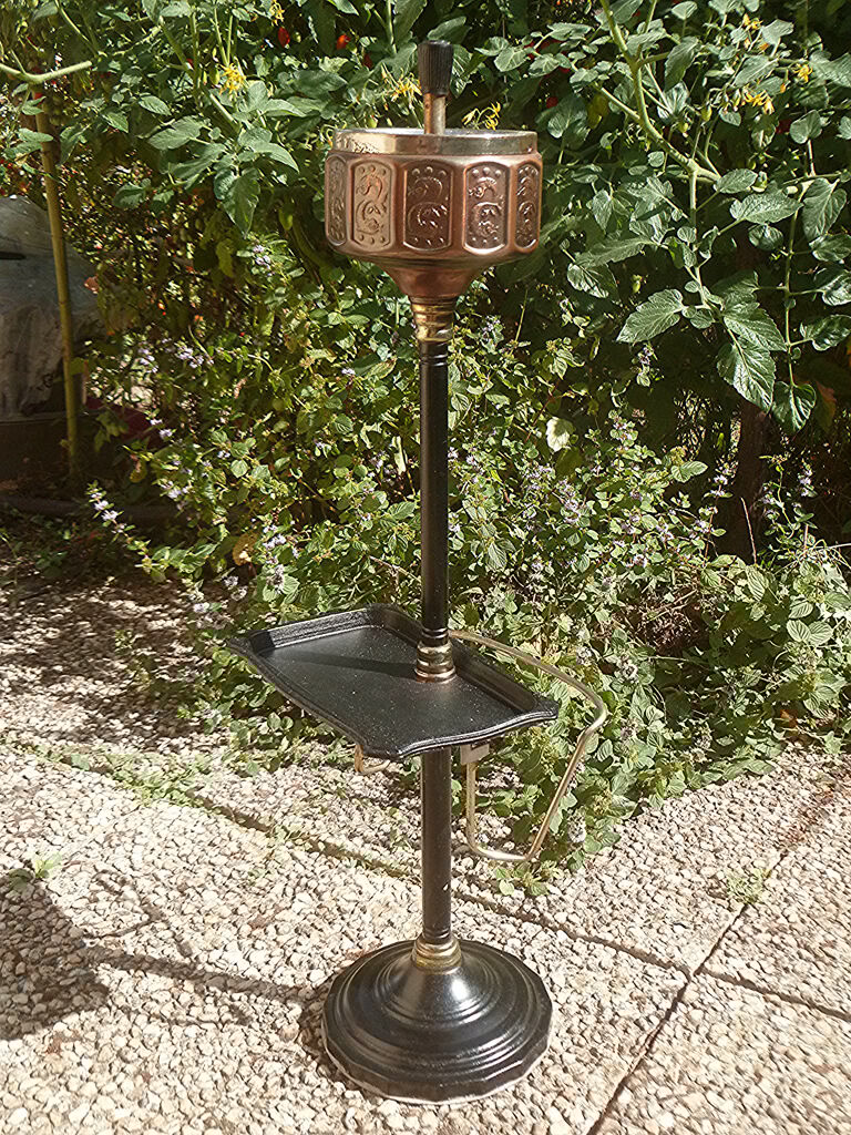 Vintage standing ashtray