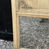 Directoire mirror or overmantel, stuccoed and painted wood, early 19th century.