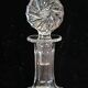 Bohemian crystal whisky decanter