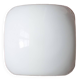 White opaline ceiling light/wall light "milky"