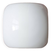 White opaline ceiling light/wall light "milky"