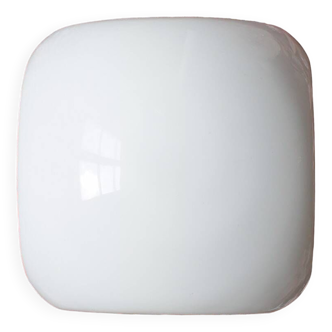 White opaline ceiling light/wall light "milky"