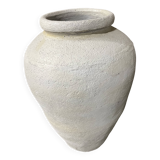 White terracotta jar