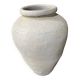 White terracotta jar