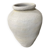 White terracotta jar