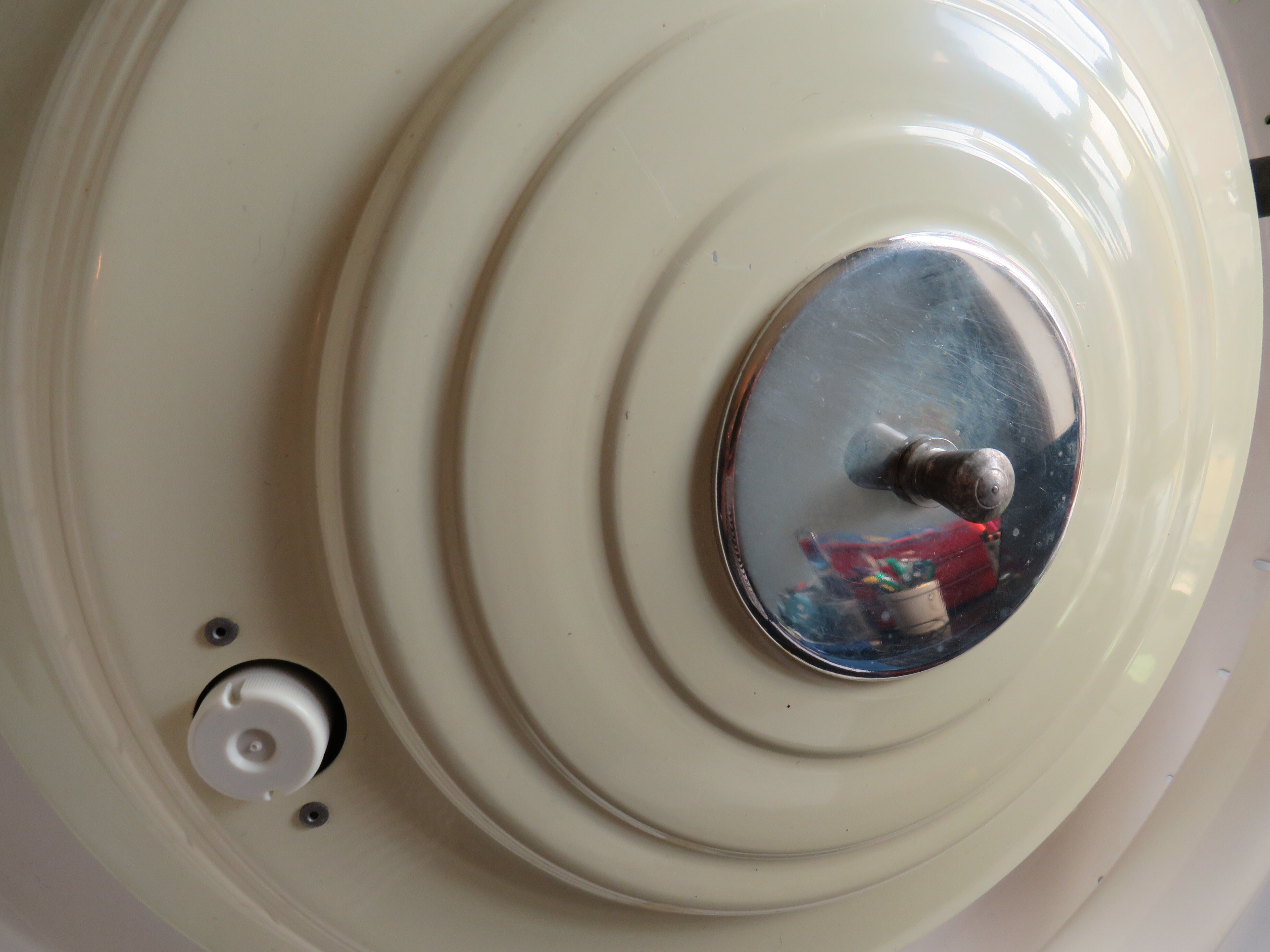 Vintage suspension lamp, Van Haute Belgium 1960