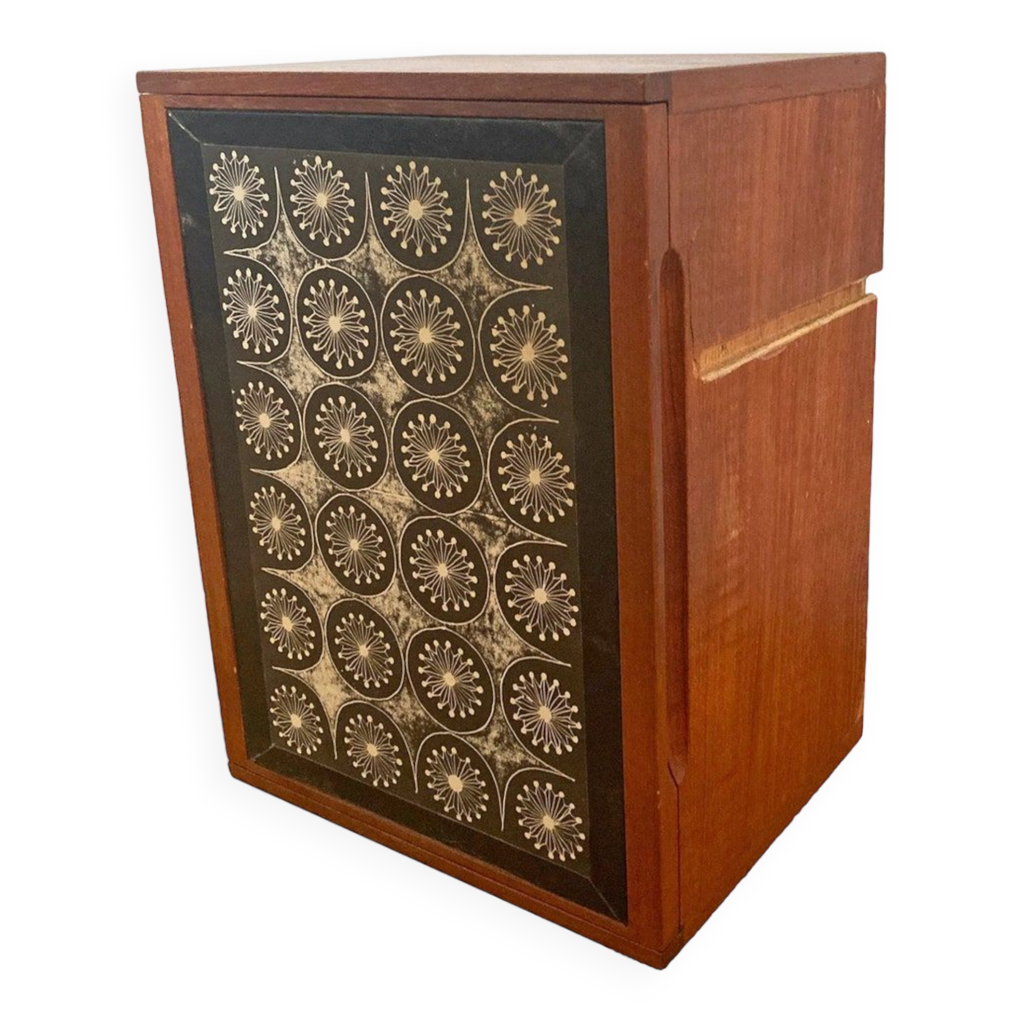 Hans-Agne Jakobsson, Ahus teak floating / hanging cabinet, Mid Century Scandinavian design