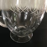 Chiseled glass 1 pitcher l