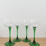 Stemmed glasses