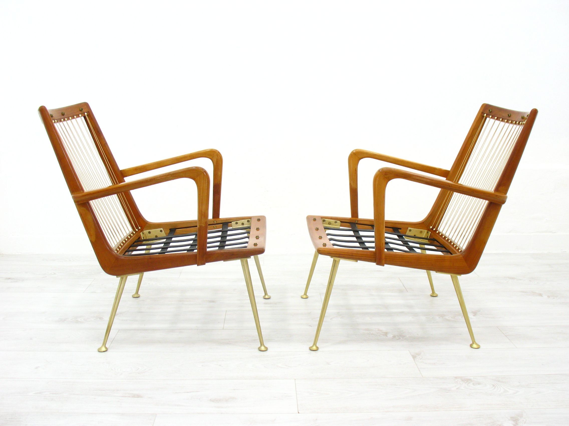 Armchairs by Hans Mitzlaff for Eugen Schmidt, Germany, 1950