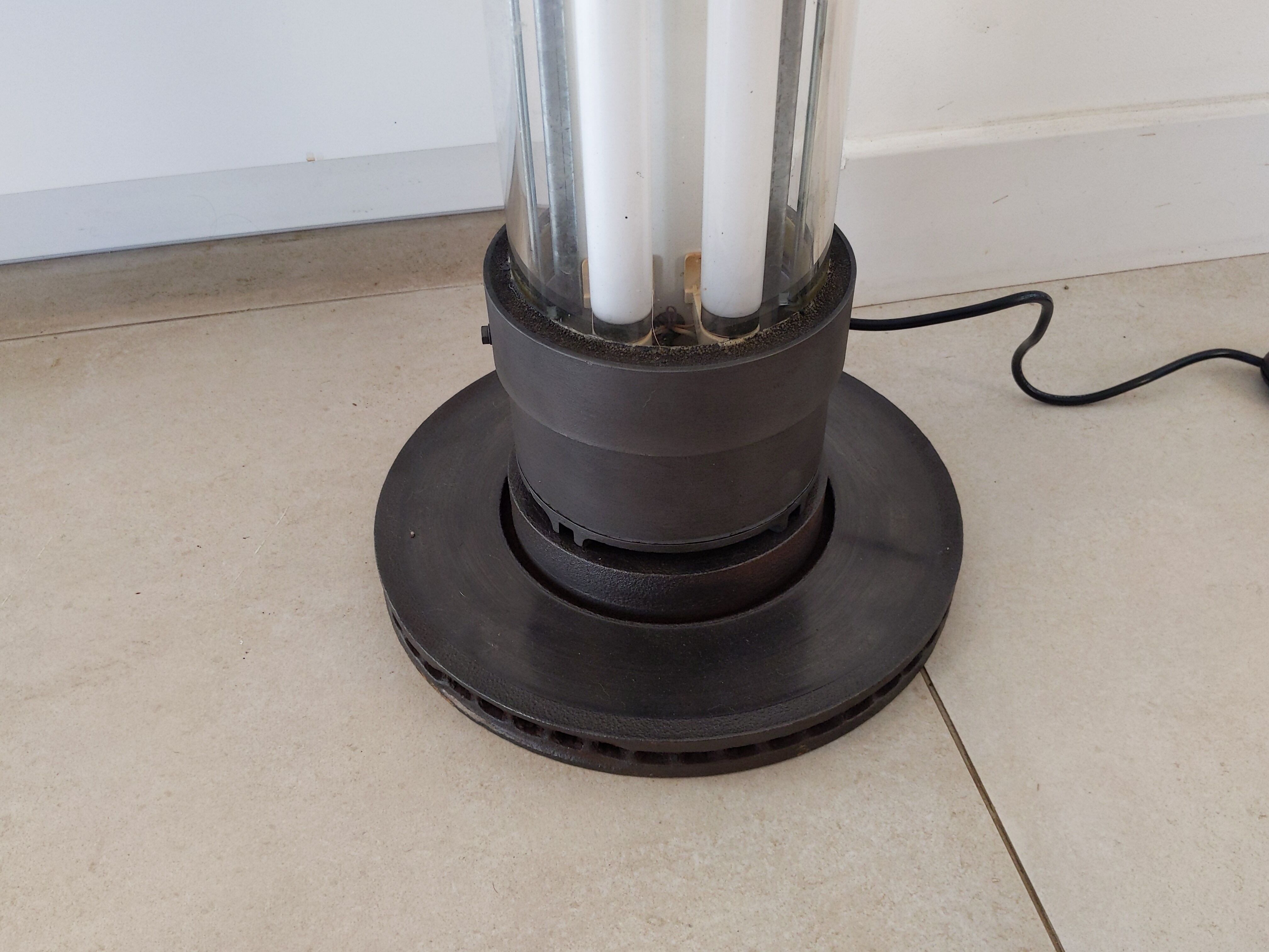 Large industrial-style fixture