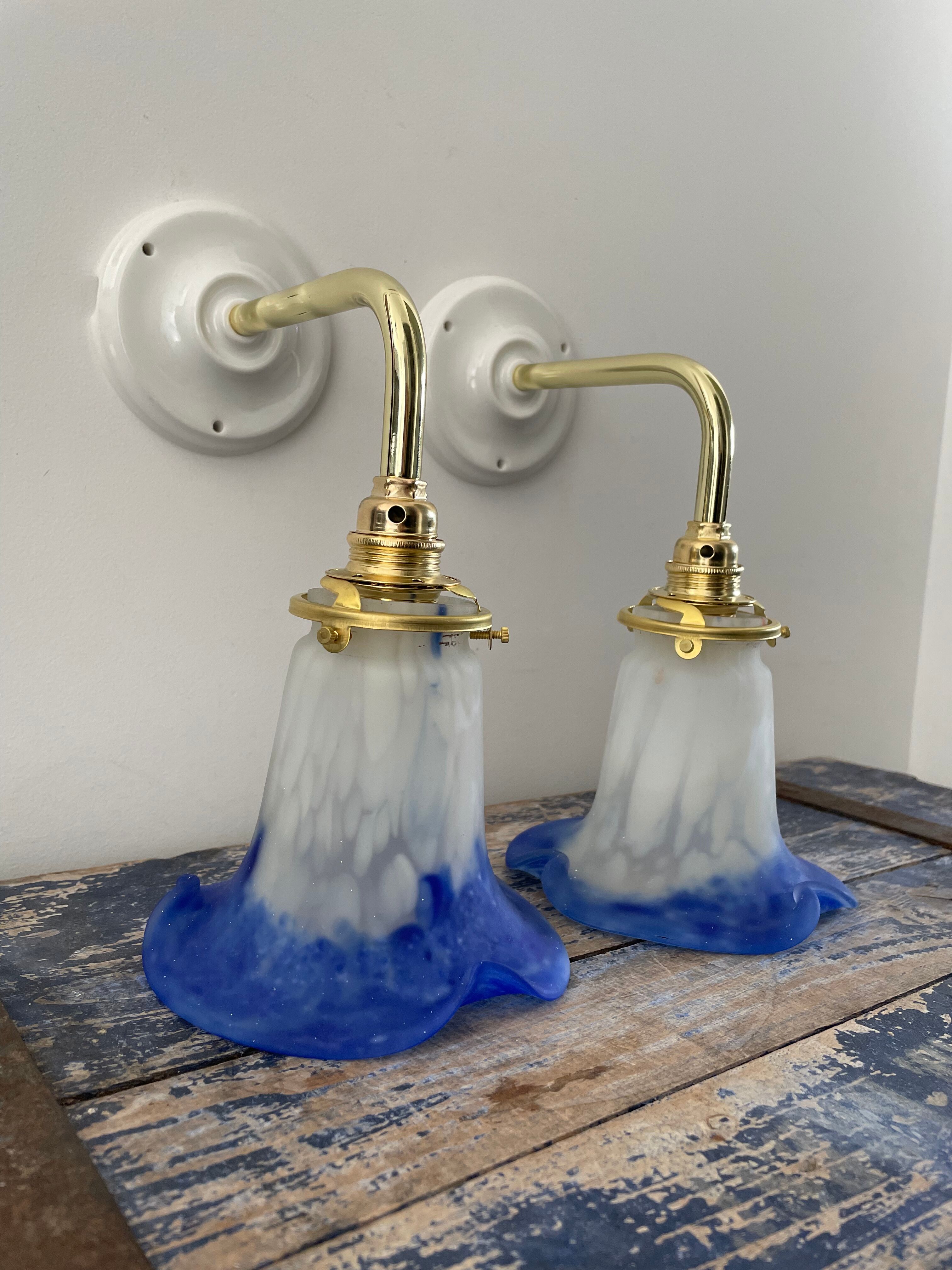 Art deco wall lights