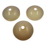lampshade, ceiling light Set of 3 circa 1930/40 early 20th century