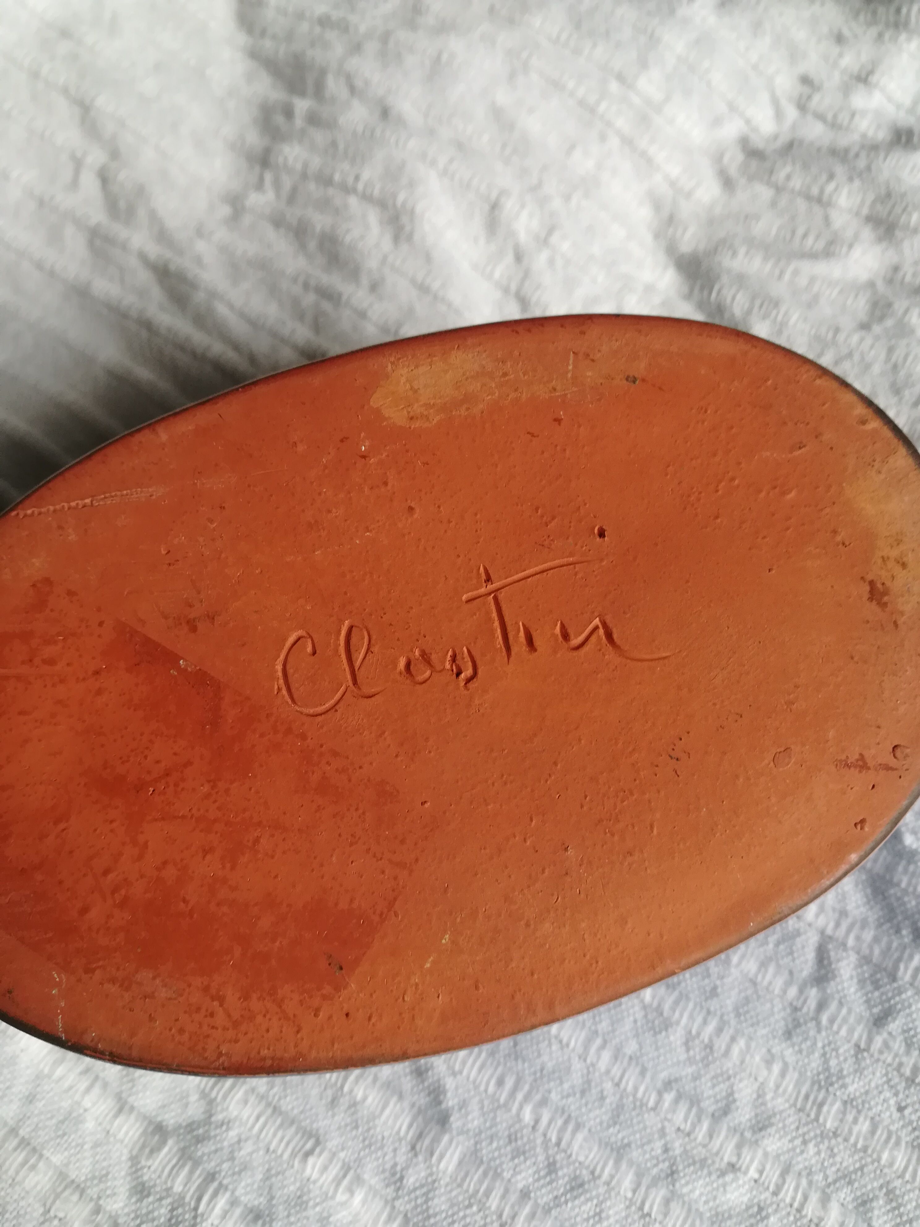 Cloutier Freres Oval Box