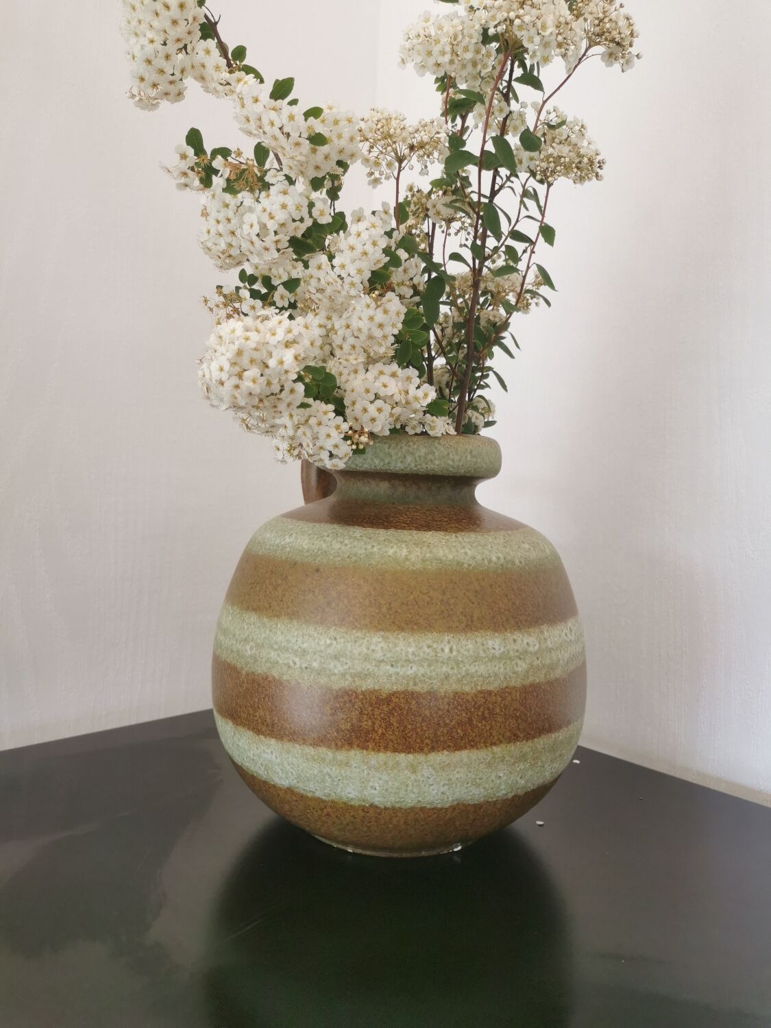 Vintage Scheurich ball vase