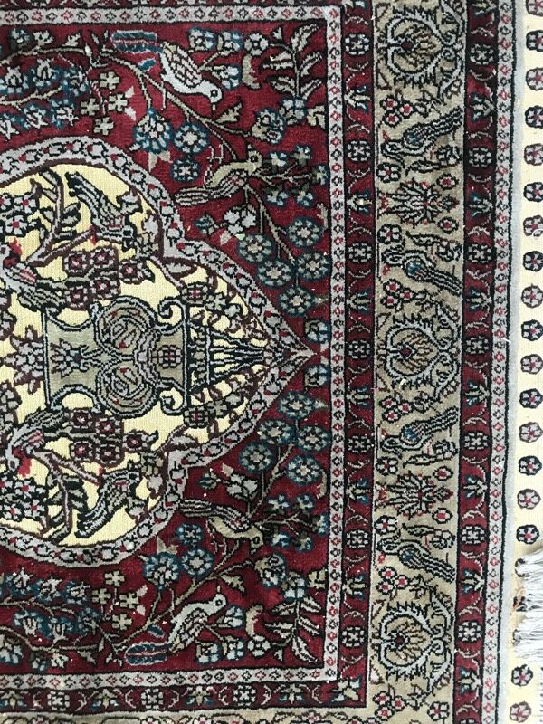 Hereke silk carpet 95x153 cm