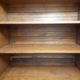 Solid oak bookcase