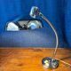 Vintage chrome desk lamp by Giovanni Michelucci for Lariolux