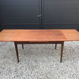 Scandinavian teak rap table