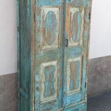 Wardrobe two doors and a green/blue drawer