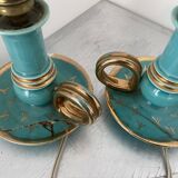 Pair of bedside lamps