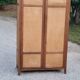 Parisian 2-door wardrobe in oak and poplar from the 1950s