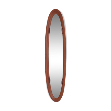 Wooden mirror, Italy - 1960s