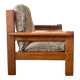 Fauteuil en pin vintage 70/80