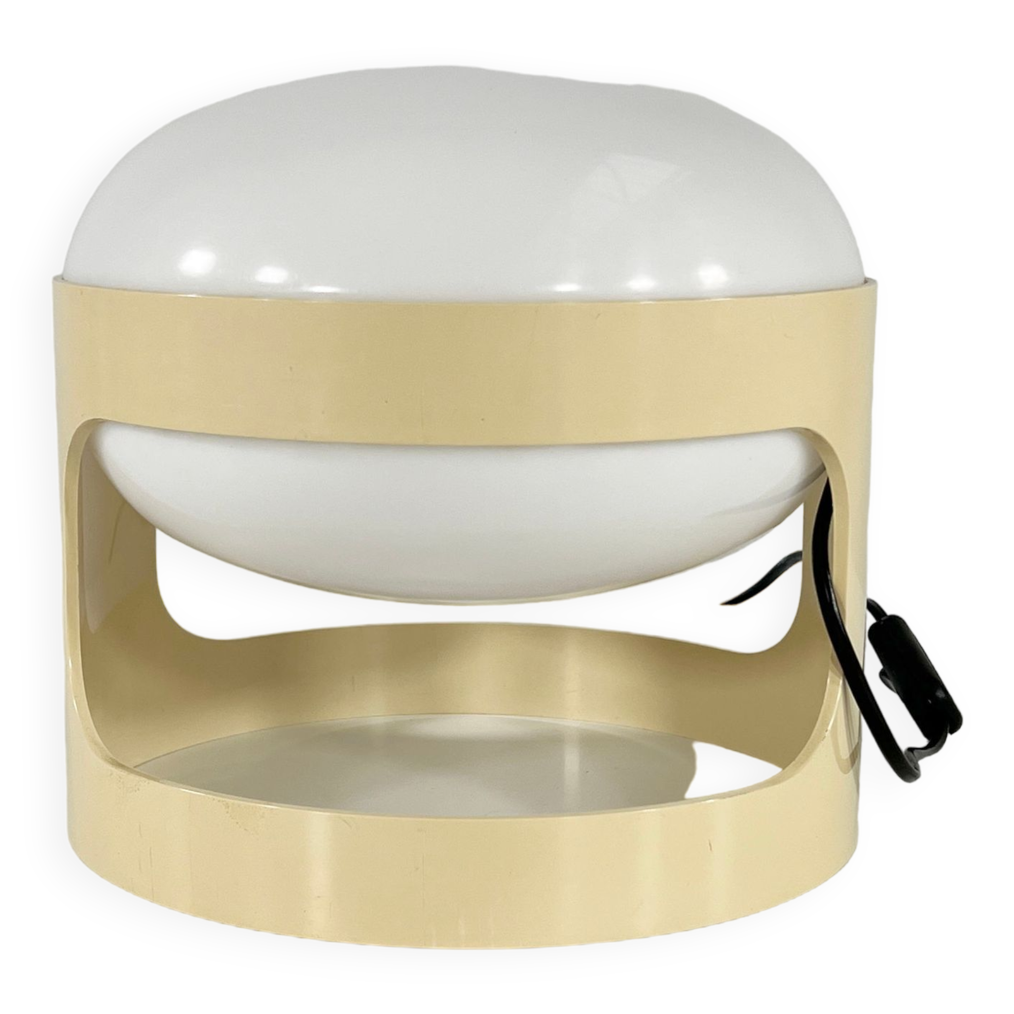 Lampe de Table KD27 beige par Joe Colombo pour Kartell, 1970