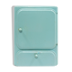 Pharmacy cabinet blue sheet metal