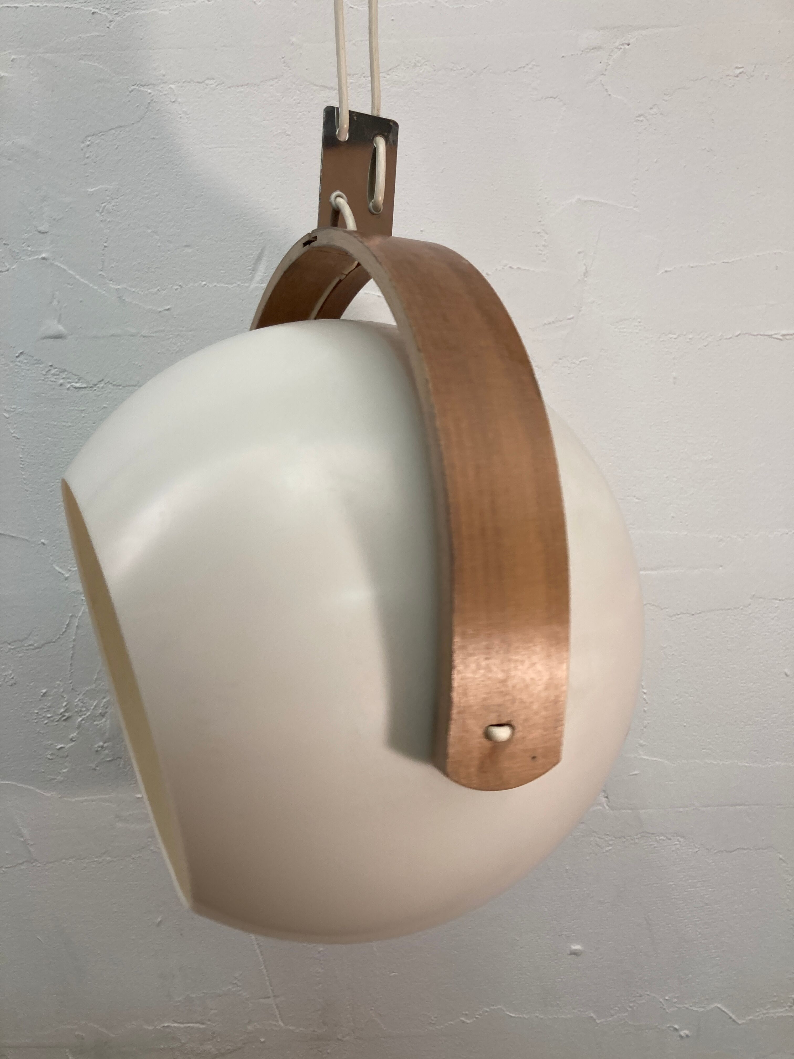 Large space age round globe sphere by Temde, Switzerland 1970s