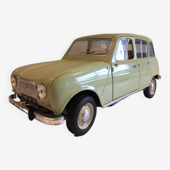 Voiture miniature de collection solido renault 4l 1/18 métal 1957 autophilistes