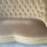 Toad green velvet lounge