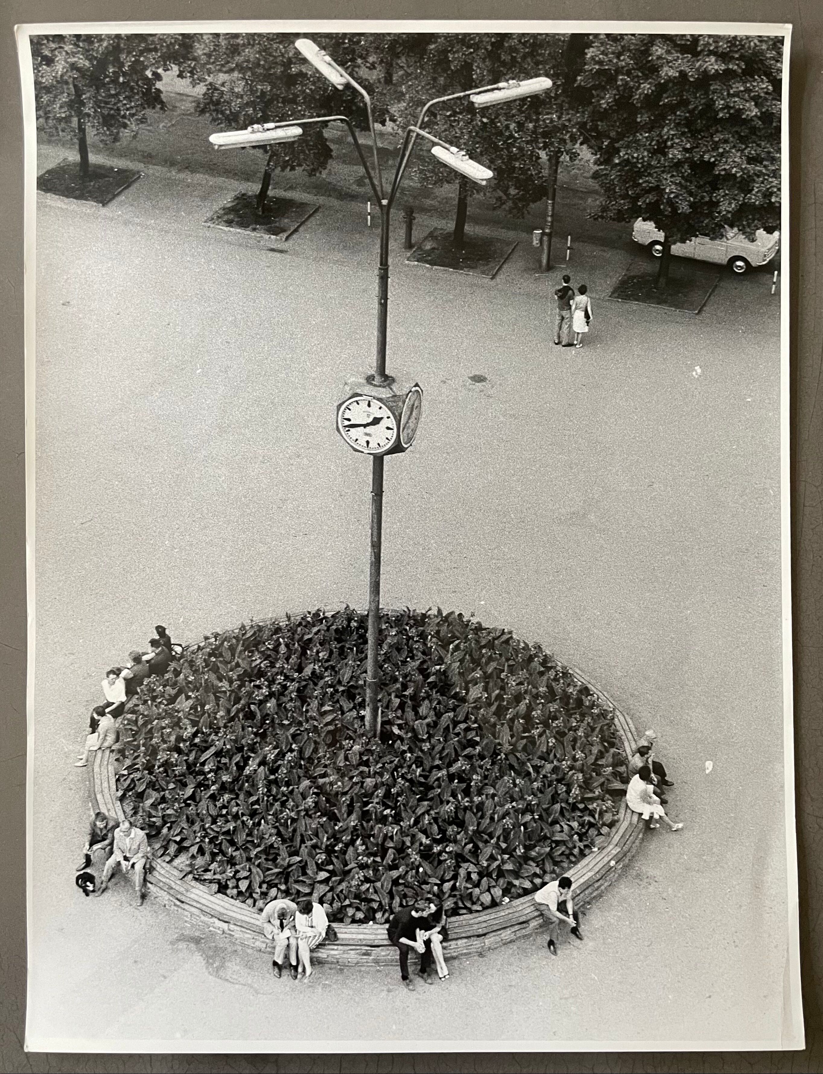 Photograph black and white silver print circa 1970