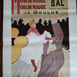 Affiche Moulin rouge Paris