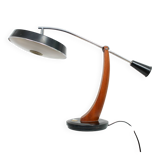 FASE President Pendulum in black with a walnut base