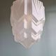 Art Deco suspended glass skyscraper, 1920s-30s.
