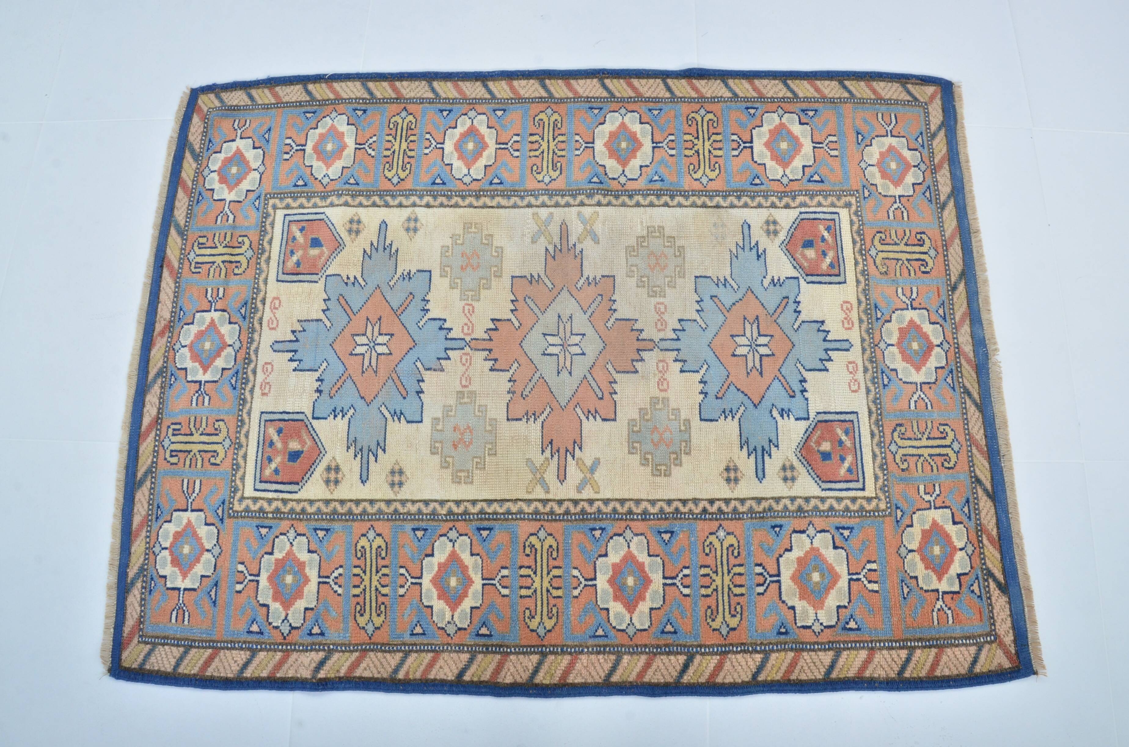 Oushak Vintage Wool Rug sku 3425
