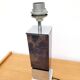 Vintage chrome table lamp from the 70s