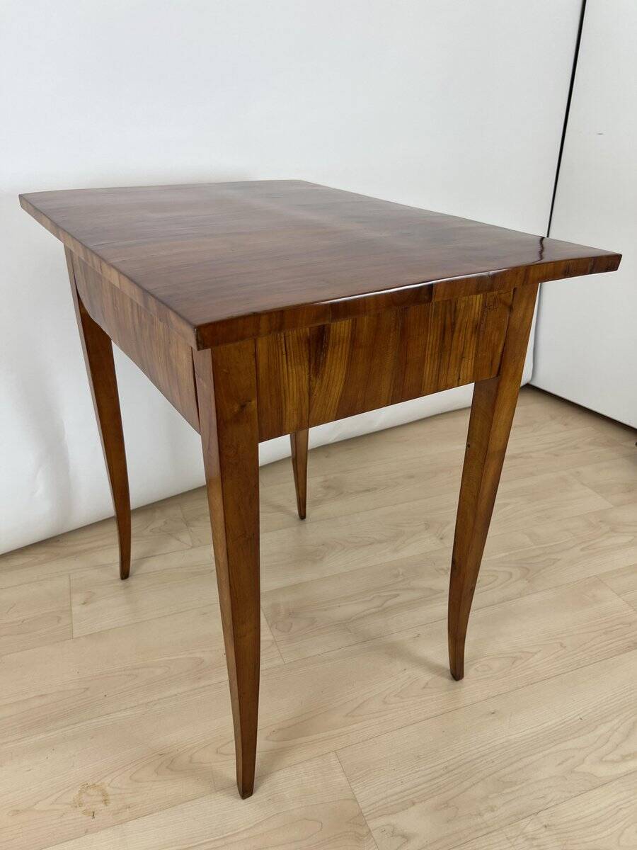Biedermeier Side Table in Cherrywood, 1820