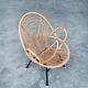 Set of Rattan Lounge Chairs attributed to Rohe Noordwolde, 1960s