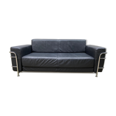 Scandinavian leather sofa by Softline Denmark 1980