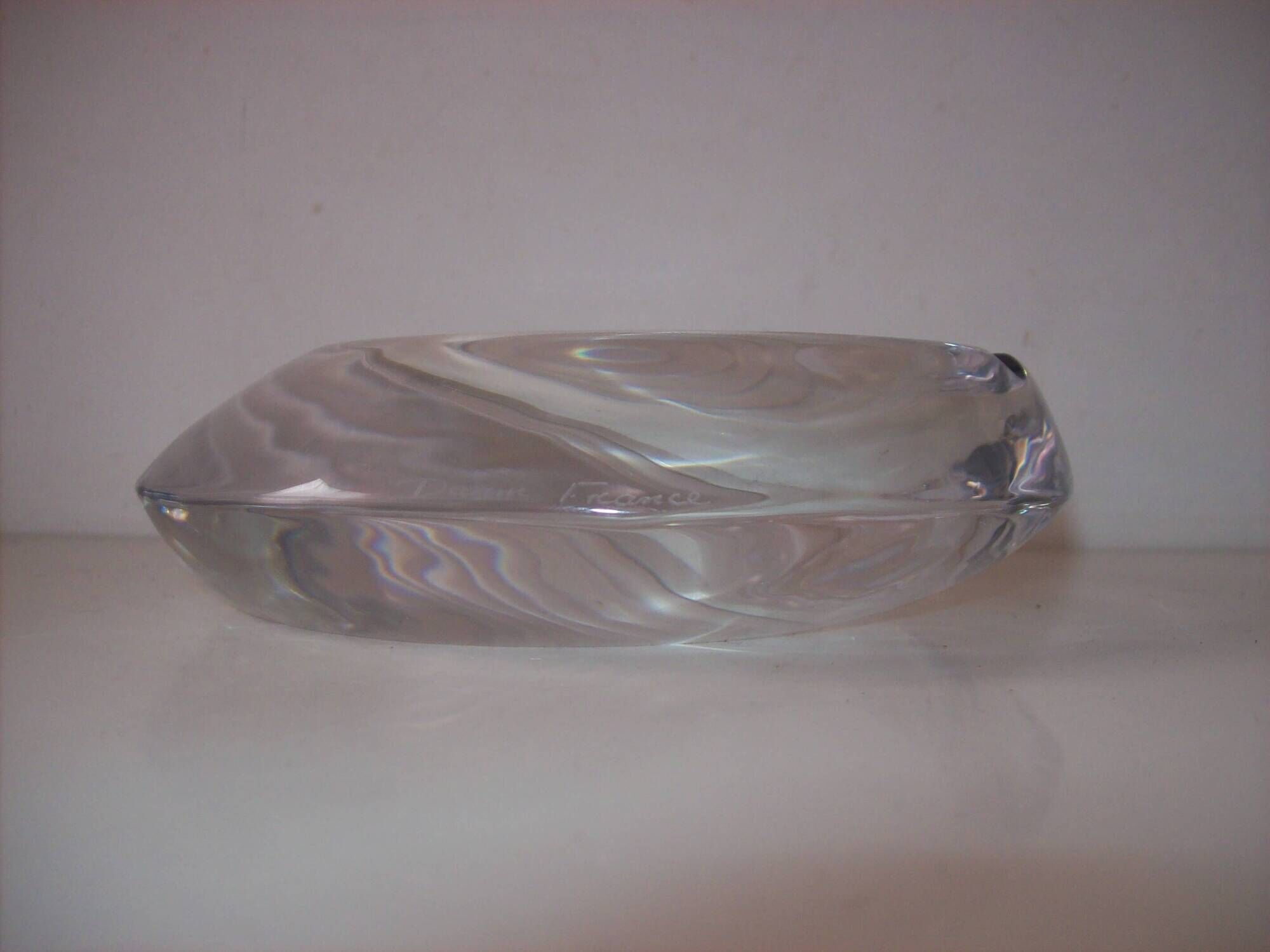 Daum ashtray and pocket tray
