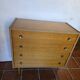 Vintage oak chest of drawers from the 1960s (4 drawers)