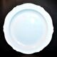 Large round dish in opaque earthenware from Montereau 1820-1830 Pastel blue 32cm