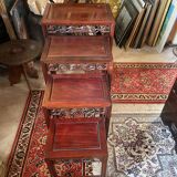 Nesting table Red wood